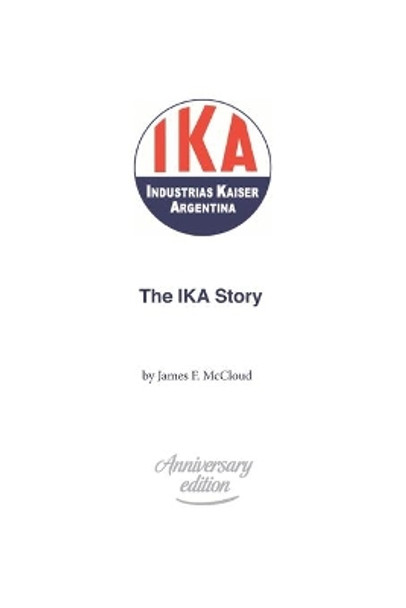 Tha Ika Story by James F McCloud 9789874765024