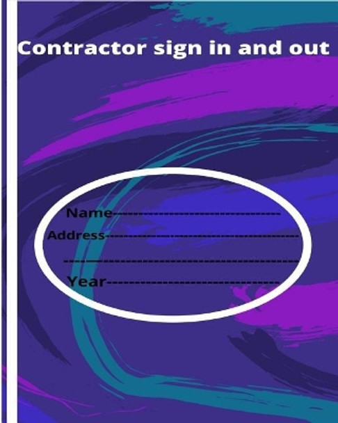 Contractor sign in and out by Joba Stationery 9781986532280