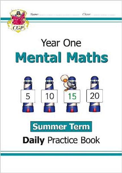 KS1 Mental Maths Year 1 Daily Practice Book: Summer Term CGP Books 9781789087659