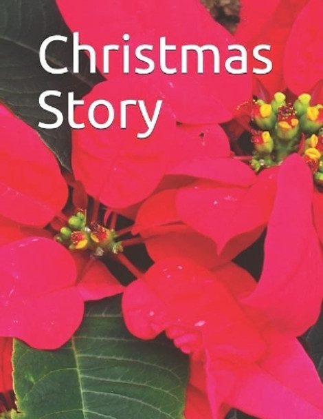 Christmas Story: Senior reader study bible readings in extra-large print for memory care by Celia Ross 9781724177681