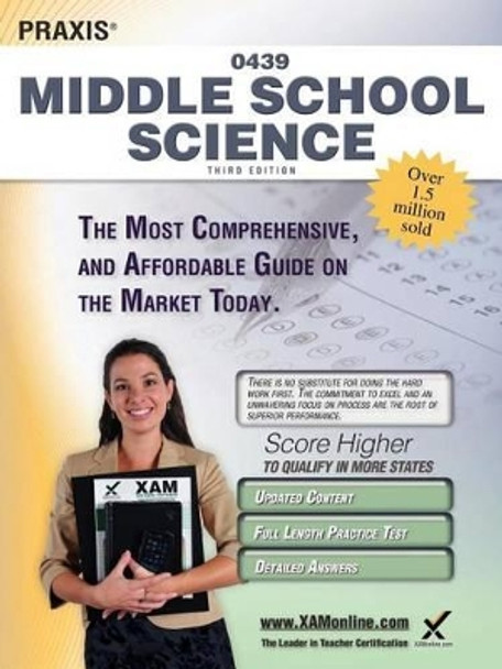 Praxis Middle School Science 0439 Teacher Certification Study Guide Test Prep by Sharon A Wynne 9781607873433