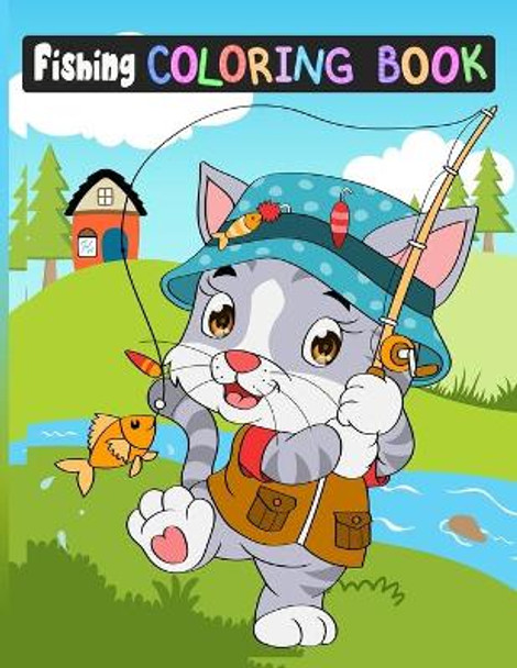 Fishing coloring book: Fun style Birds coloring book for Children's by Fatema Coloring Book 9798679381063