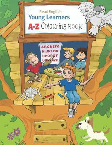 Read English young learners a-z coloring book: Practice for Kids with Pen Control, Line Tracing, tolls, and More!/Preschool, (Kids coloring activity books) by Selver Zedrou 9798645190057