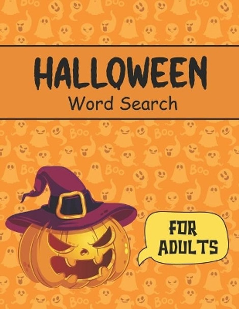 Halloween Word Search: Large Print Spooky Halloween Word Search Puzzles For Adults by Autumn Pumpkin Publishing 9798693579132