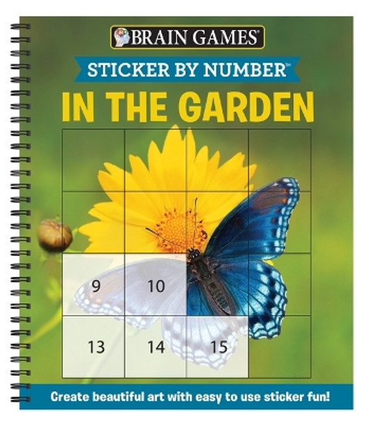 Sticker by Number in the Garden by Publications International Ltd 9781645581710