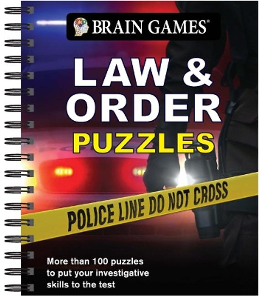 Brain Games Law and Order Puzzles by Publications International Ltd 9781640308350