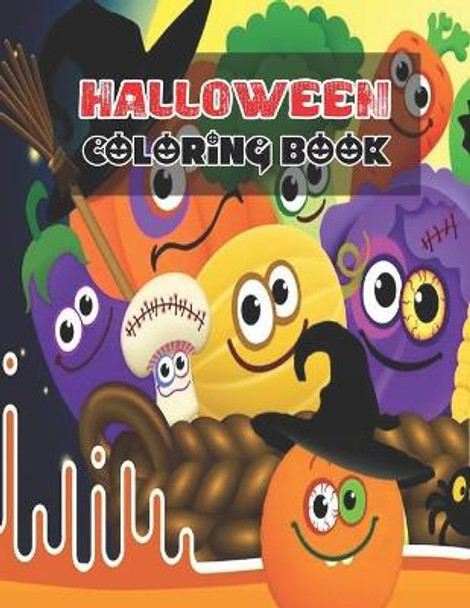 Halloween Coloring Book: This Book for Kids, Halloween Designs Including Witches, Ghosts, Pumpkins, Haunted Houses, and More! by Leonne Uchida 9798673453483