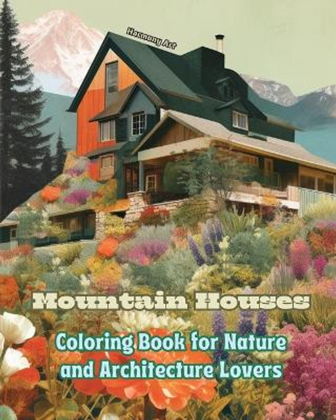 Mountain Houses Coloring Book for Nature and Architecture Lovers Amazing Designs for Total Relaxation: Dream Homes in Breathtaking Mountain Scenery to Encourage Creativity by Harmony Art 9798880548781