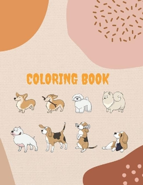 Coloring book: 8.5 x 11 29 pages children's book, coloring cute animals for kids ages 4 to 8 years. by El Alaoui Youssef 9798553874568