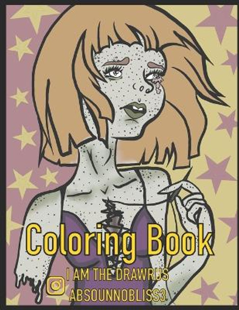 Trippy Girls Coloring Book: An Adult Coloring Book by Lexy Crouch 9798376720646