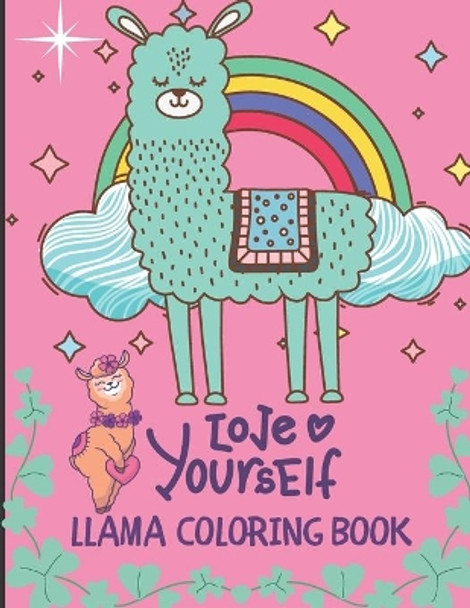 Llama Coloring Book: For Girls Ages 7-12 (Animal Coloring Books) by Creative Ica 9798582947790