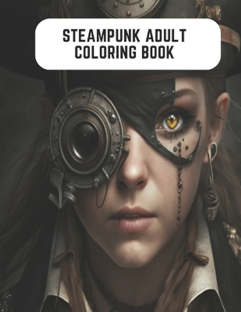 Steampunk Adult Coloring Book: Retro Futuristic Coloring Fun by Karol McGrath 9798852848659