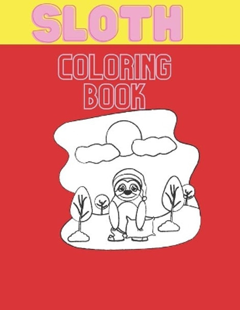 Sloth Coloring Book: 8.5 x 11 inch 30 pages animal coloring books for Adults by Book Color 9798677894008