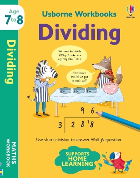 Usborne Workbooks Dividing 7-8 by Holly Bathie 9781801313537