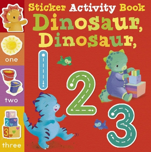 Dinosaur Dinosaur 123: Sticker Activity Book by Villetta Craven 9781664340350