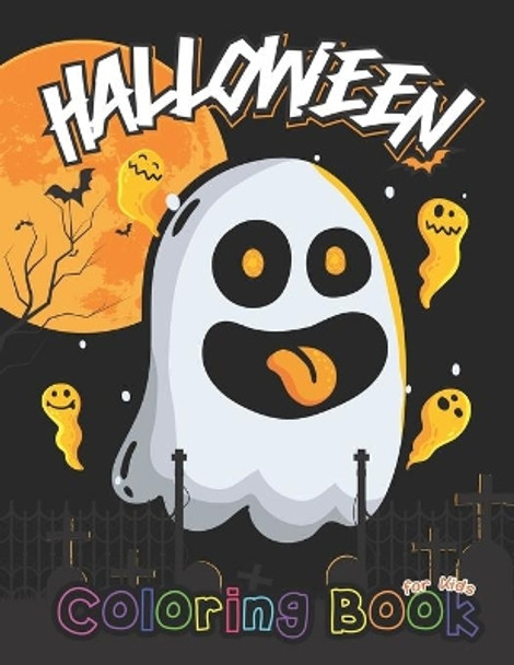 Halloween Coloring book for kids by Hero Press 9798689799414