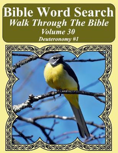 Bible Word Search Walk Through The Bible Volume 30: Deuteronomy #1 Extra Large Print by T W Pope 9781721564255