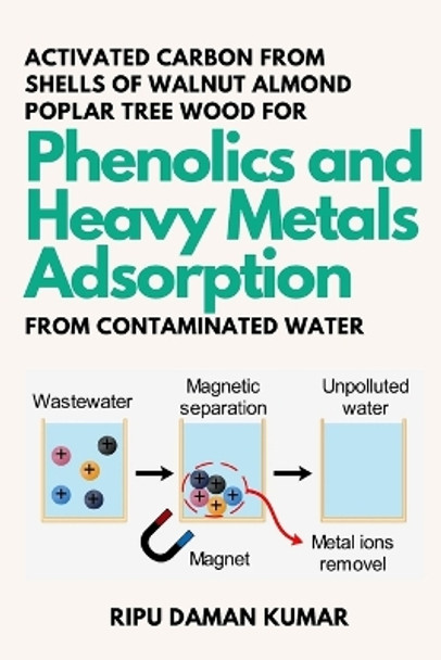 Activated Carbon From Shells of Walnut Almond Poplar Tree Wood for Phenolics and Heavy Metals Adsorption From Contaminated Water by Ripu Daman Kumar 9787547545621