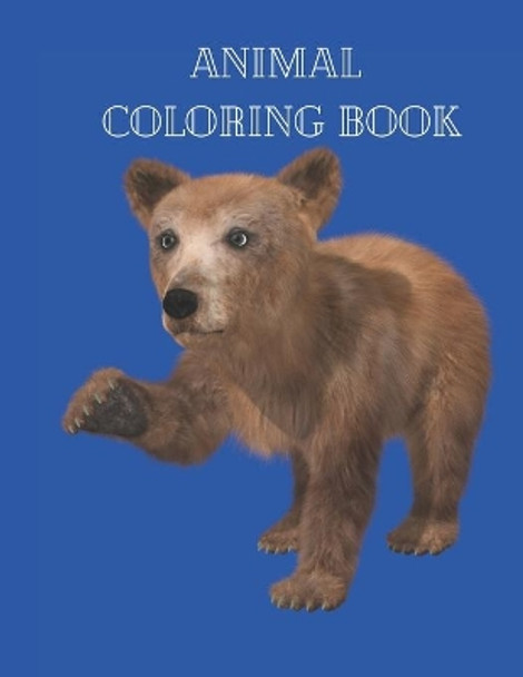 Animal Coloring Book: Actvity Coloring Pages for Kids by Anima Vero 9798697436011