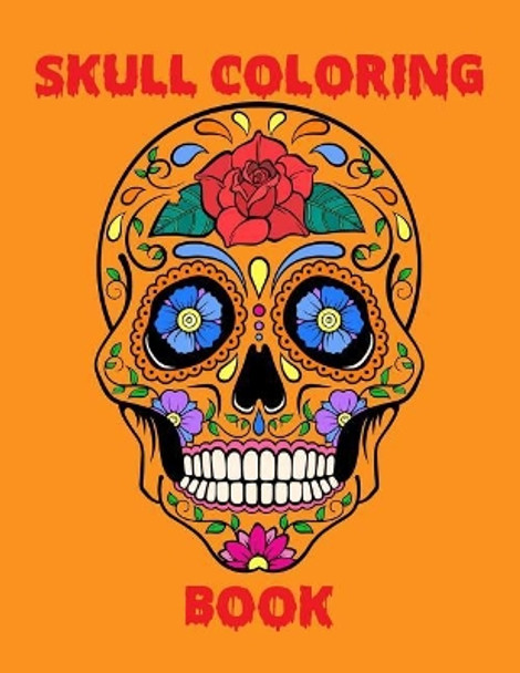 Skull Coloring Book: An Adult Stress Relieving Coloring Book filled with Various Skull Illustration by Honovi Rex 9781728909257