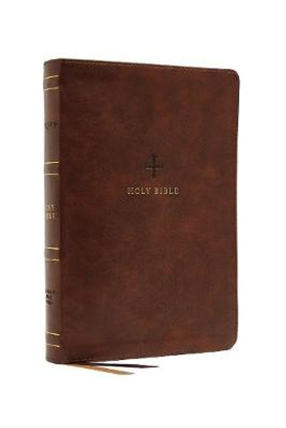 NRSV, Catholic Bible, Thinline Edition, Leathersoft, Brown, Comfort Print: Holy Bible by Catholic Bible Press