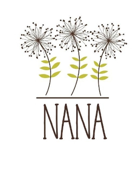 Nana: DIY Handprint Activity Book to Make by From the Rookery 9781723801617