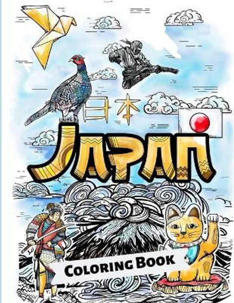 Japan Coloring Book: Adult Colouring Fun Stress Relief Relaxation and Escape by Aryla Publishing 9781912675760