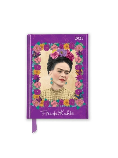 Frida Kahlo 2025 Luxury Pocket Diary Planner - Week to View Flame Tree Studio 9781835621486