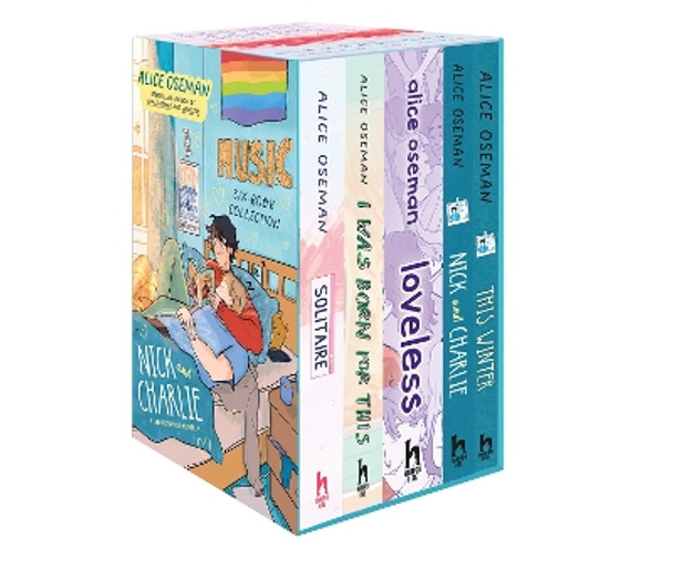 Alice Oseman Five-Book Collection Box Set (Solitaire, I Was Born For This, Loveless, Nick and Charlie, This Winter) Alice Oseman 9780008659554