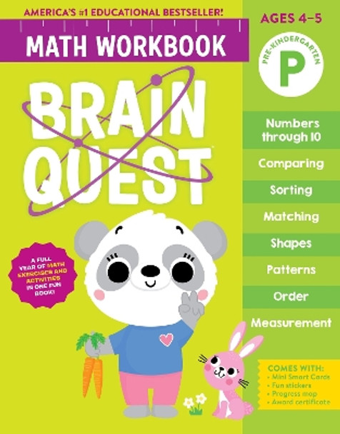 Brain Quest Math Workbook: Pre-Kindergarten Workman Publishing 9781523524204