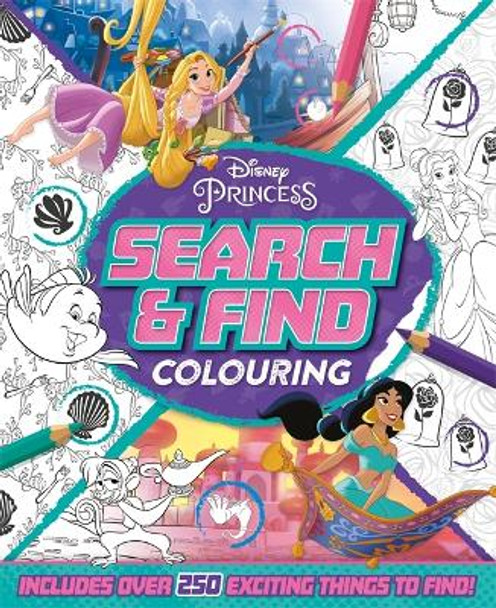 Disney Princess: Search & Find Colouring by Autumn Publishing