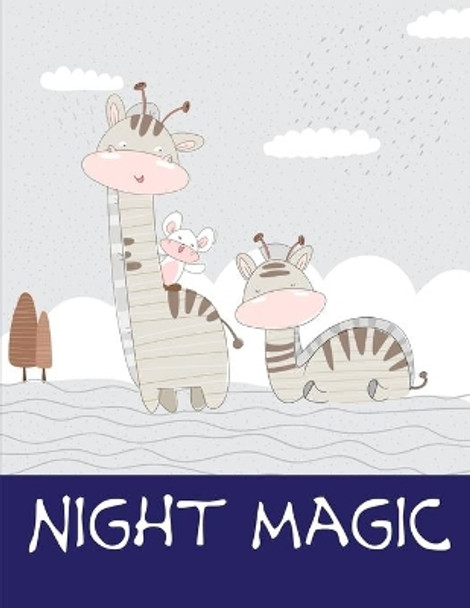 night magic: Coloring Pages, Relax Design from Artists for Children and Adults by J K Mimo 9781710940411