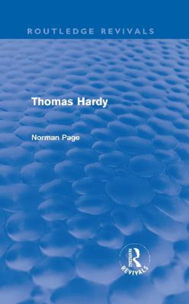 Thomas Hardy by Professor Norman Page