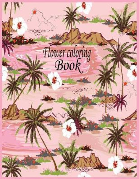 Flower coloring book: This coloring book is helpful for adults to relieve their mental stress . by Nr Grate Press 9798642078716