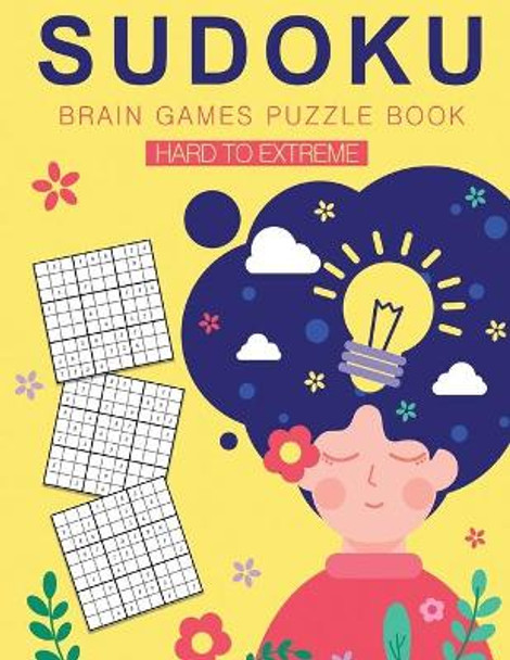 SUDOKU Brain games puzzle book hard to extreme: 300 Challenge sudoku puzzles & Solutions by David Gray 9798590068296