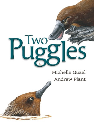 Two Puggles by Michelle Guzel 9781922696168