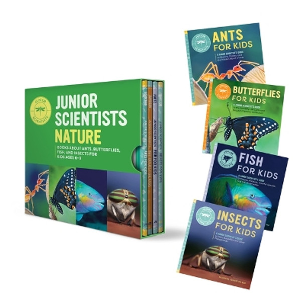 Junior Scientists Nature Box Set: Books about Ants, Butterflies, Fish, and Insects for Kids Ages 6-9 by Rockridge Press 9798886087291