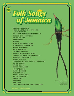 Folk Songs of Jamaica by Al Campbell 9781927395950