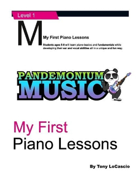 My First Piano Lesson by Tony Locascio 9781719181907