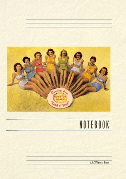 Vintage Lined Notebook Greetings from Boynton Beach by Found Image Press 9798385411092