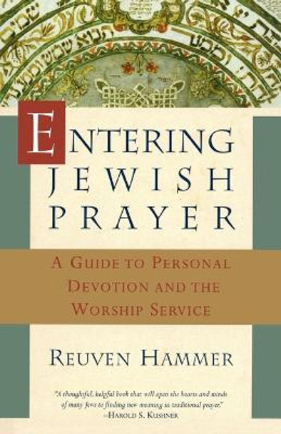 Entering Jewish Prayer by Reuven Hammer 9780805210224