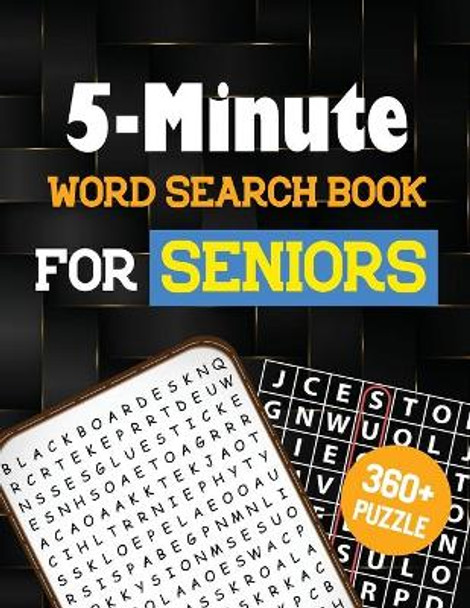 5-Minute Word Search Book for Senior: 360+ Large-Print Christmas Word Search Puzzle, Exercise Your Brain, Holiday Fun for Adults by Rns Activity Publisher 9781673212730