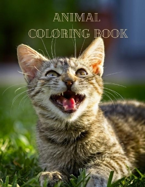 Animal Coloring Book: Actvity Coloring Pages for Kids by Anima Vero 9798697436042