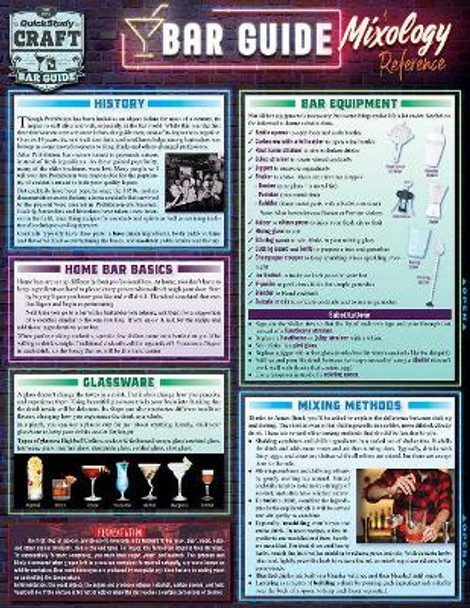 Bar Guide - a Mixology Reference: QuickStudy Laminated Guide by Clair McLafferty 9781423238607