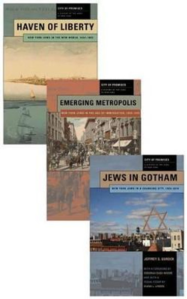 City of Promises: A History of the Jews of New York, 3-volume box set by Howard B. Rock