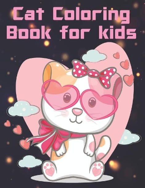 Cat Coloring Book For Kids: A Fun Coloring Gift Book for Cat Lovers & Adults Relaxation with Stress Relieving Cat Butts Designs and Funny Cute Cat Quotes by Manga Press 9798583731664