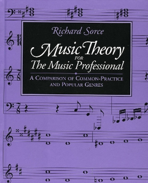 Music Theory for the Music Professional by Richard Sorce 9781880157206