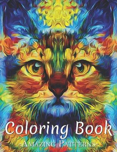 Coloring Book: Cute Horror Spooky Coloring Pages For Adults, Toddlers, Kindergarten And Preschool Age: Big Book Of Pets, Animals ( Cat Colorful 1 Coloring Book) by Geoffrey J Whitham 9798416230975