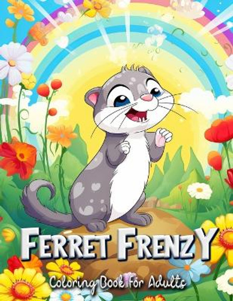 Ferret Frenzy Coloring Book for Adults: A Relaxing Collection of Adorable Ferret Artworks by Laura Seidel 9798393083779