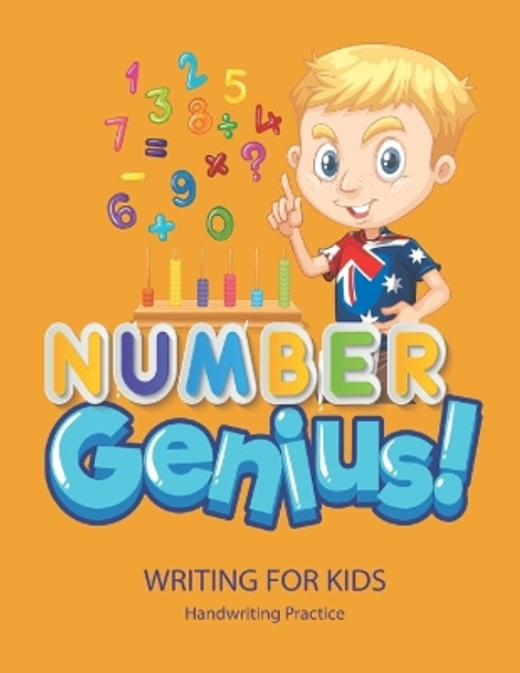 Number Genius: Handwriting Practice Book For Kids Writing Page and Coloring Book: Numbers 1-10: For Preschool, Kindergarten, and Kids Ages 3+:8.5x11: 50 pages: Full colour interior: Shocking Pink Cover by Satapol Ceo 9798676388720